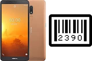 Come vedere il numero di serie su Nokia C3 2020