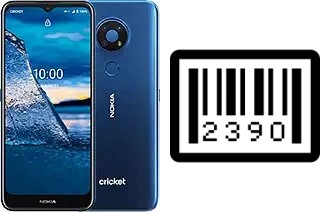 Come vedere il numero di serie su Nokia C5 Endi