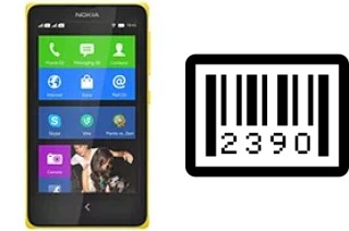 Come vedere il numero di serie su Nokia X