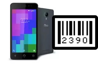 Come vedere il numero di serie su NUU-mobile Nuu mobile A3