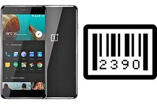 Come vedere il numero di serie su OnePlus X