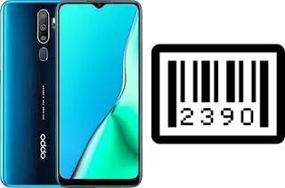 Come vedere il numero di serie su Oppo A9 (2020)