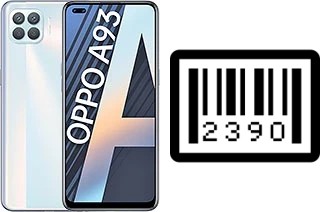 Come vedere il numero di serie su Oppo A93 (2020)