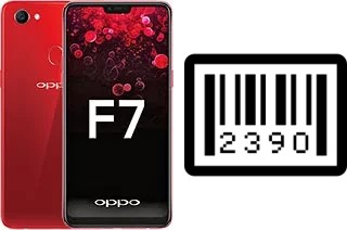 Come vedere il numero di serie su Oppo F7