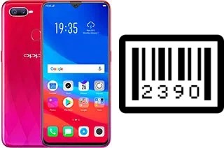 Come vedere il numero di serie su Oppo F9