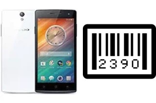 Come vedere il numero di serie su Oppo Find 5 Mini