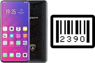 Come vedere il numero di serie su Oppo Find X Lamborghini Edition