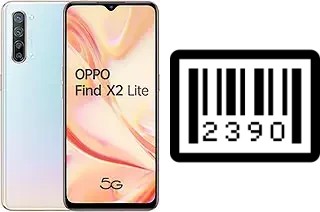 Come vedere il numero di serie su Oppo Find X2 Lite