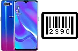 Come vedere il numero di serie su Oppo K1