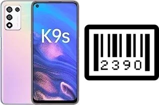 Come vedere il numero di serie su Oppo K9s