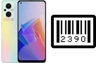 Come vedere il numero di serie su Oppo F21 Pro 5G