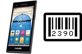 Come vedere il numero di serie su Philips S396