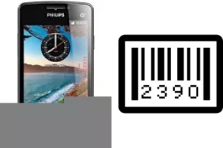 Come vedere il numero di serie su Philips T539