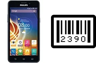 Come vedere il numero di serie su Philips V526