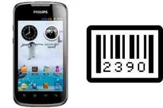 Come vedere il numero di serie su Philips W635