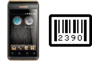 Come vedere il numero di serie su Philips W930