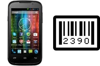 Come vedere il numero di serie su Prestigio MultiPhone 3400 Duo