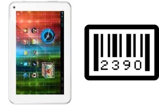 Come vedere il numero di serie su Prestigio MultiPad 7.0 Ultra + New