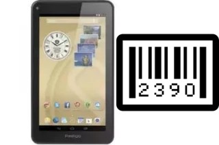 Come vedere il numero di serie su Prestigio MultiPad Thunder 7.0i