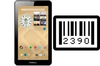 Come vedere il numero di serie su Prestigio MultiPad Wize 3037 3G