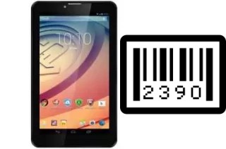 Come vedere il numero di serie su Prestigio MultiPad Wize 3057 3G