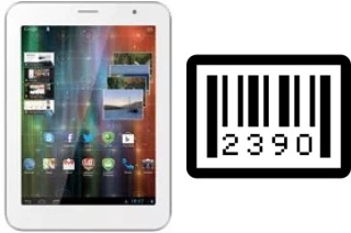 Come vedere il numero di serie su Prestigio MultiPad 4 Ultimate 8.0 3G