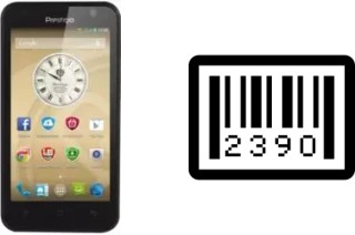 Come vedere il numero di serie su Prestigio MultiPhone 3450 DUO