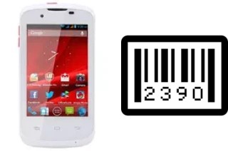 Come vedere il numero di serie su Prestigio MultiPhone 3540 Duo