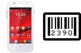 Come vedere il numero di serie su Prestigio MultiPhone 4044 Duo