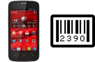 Come vedere il numero di serie su Prestigio MultiPhone 4055 Duo