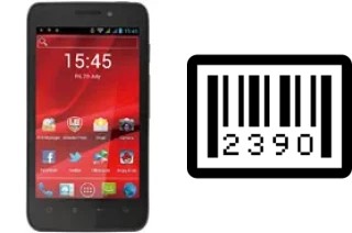 Come vedere il numero di serie su Prestigio MultiPhone 4300 Duo