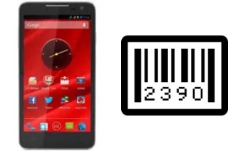 Come vedere il numero di serie su Prestigio MultiPhone 5044 Duo