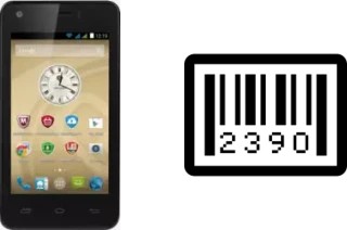 Come vedere il numero di serie su Prestigio MultiPhone 5454 DUO