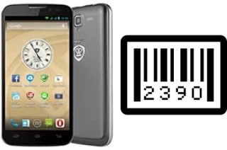 Come vedere il numero di serie su Prestigio MultiPhone 5503 Duo