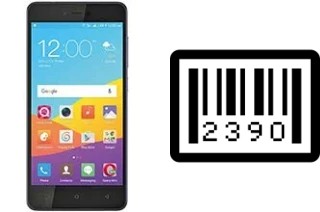 Come vedere il numero di serie su QMobile Noir LT700 Pro