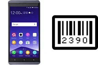 Come vedere il numero di serie su QMobile Noir Z9 Plus