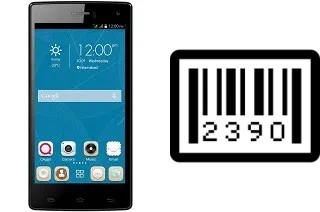 Come vedere il numero di serie su QMobile Noir X550