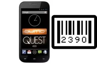 Come vedere il numero di serie su Qumo QUEST 453