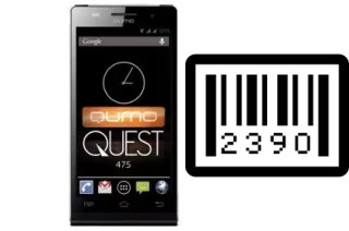 Come vedere il numero di serie su Qumo QUEST 475