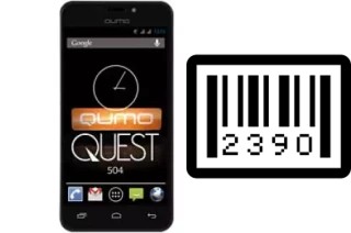 Come vedere il numero di serie su Qumo Quest 504