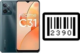 Come vedere il numero di serie su Realme C31