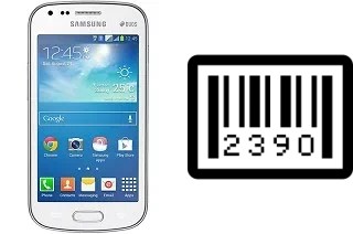 Come vedere il numero di serie su Samsung Galaxy S Duos 2 S7582