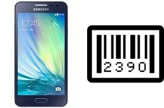 Come vedere il numero di serie su Samsung Galaxy A3