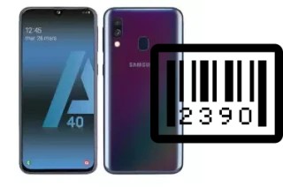 Come vedere il numero di serie su Samsung Galaxy A40s