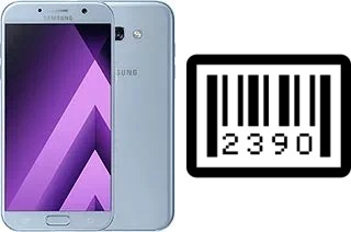 Come vedere il numero di serie su Samsung Galaxy A7 (2017)