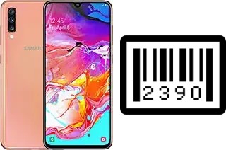 Come vedere il numero di serie su Samsung Galaxy A70