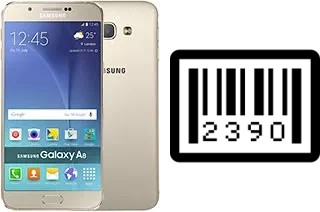 Come vedere il numero di serie su Samsung Galaxy A8 SM-A800F