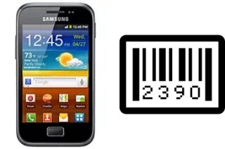 Come vedere il numero di serie su Samsung Galaxy Ace Plus S7500