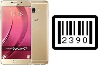 Come vedere il numero di serie su Samsung Galaxy C7