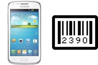 Come vedere il numero di serie su Samsung Galaxy Core I8260